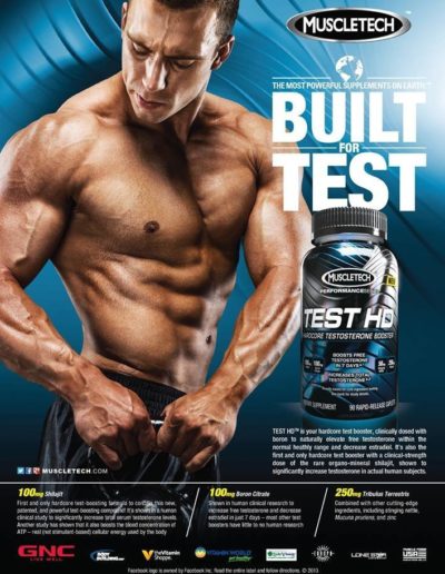 Bill Jones, Flex Magazine Ad - Jan 2014